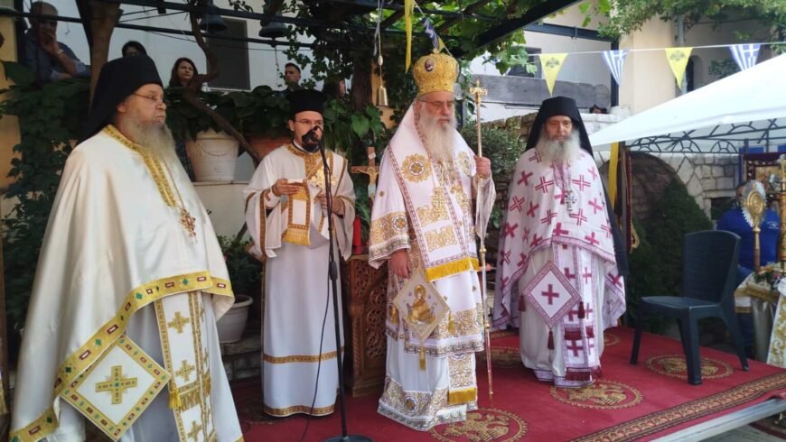 Ο εορτασμός της Κοιμήσεως της Θεοτόκου στην Ιερά Μητρόπολη Μαντινείας και Κυνουρίας