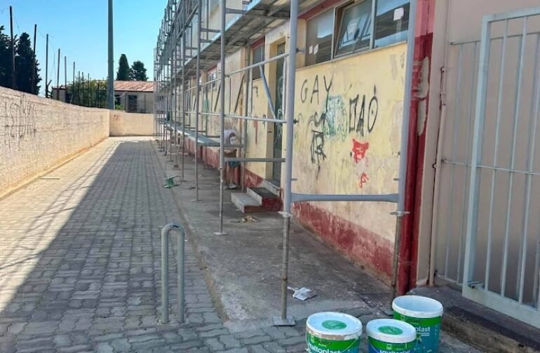 Ολοκληρώθηκαν οι εργασίες αναβάθμισης του Δημοτικού Σχολείου Άστρους μέσω..