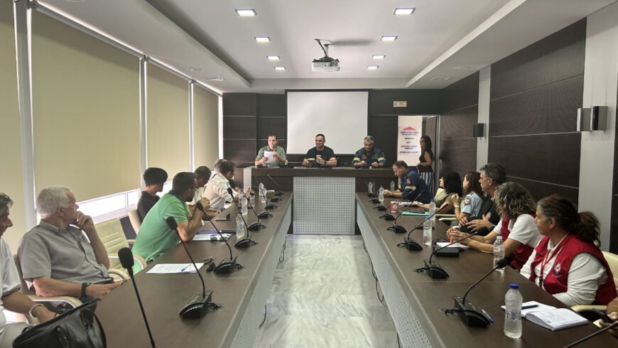 Αντιπλημμυρική προστασία και επιχειρησιακή ετοιμότητα στη συνεδρίαση του Π.Ε.Σ.Ο.Π.Π. Λακωνίας
