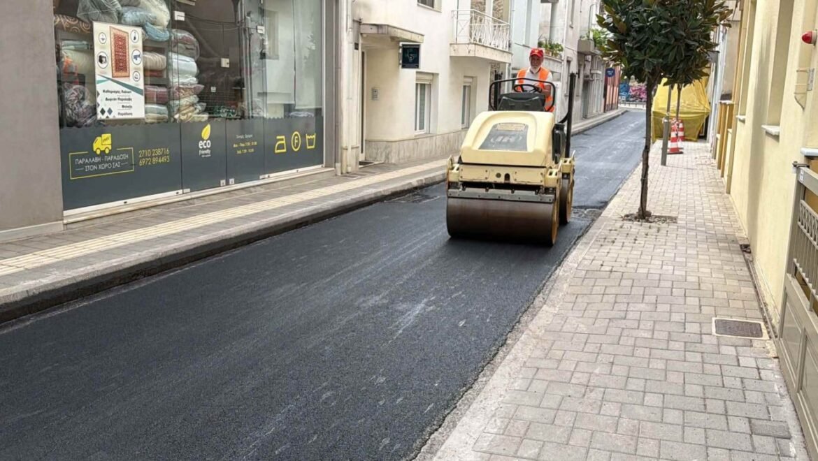 Πρόγραμμα ασφαλτοστρώσεων στο Δήμο Τρίπολης