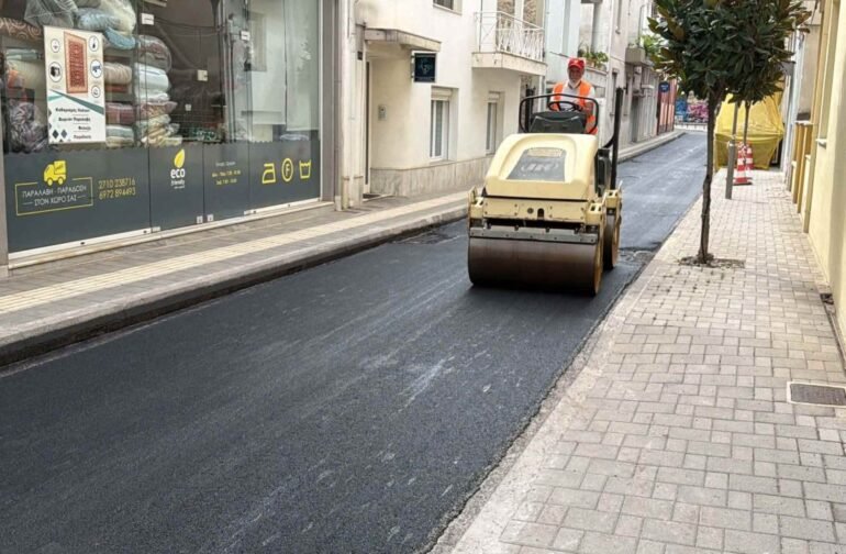 Πρόγραμμα ασφαλτοστρώσεων στο Δήμο Τρίπολης